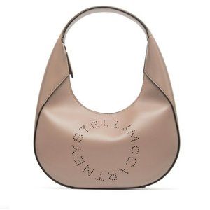 NWT STELLA MCCARTNEY Small Logo Shoulder bag - Beige